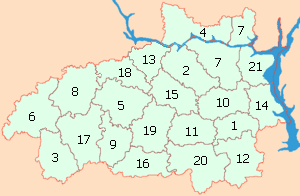 Районы Ивановской области